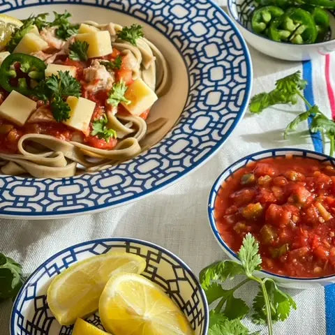 NEW! Jalapeno Pepper Fettuccine / Dry Pasta / Specialty Pasta