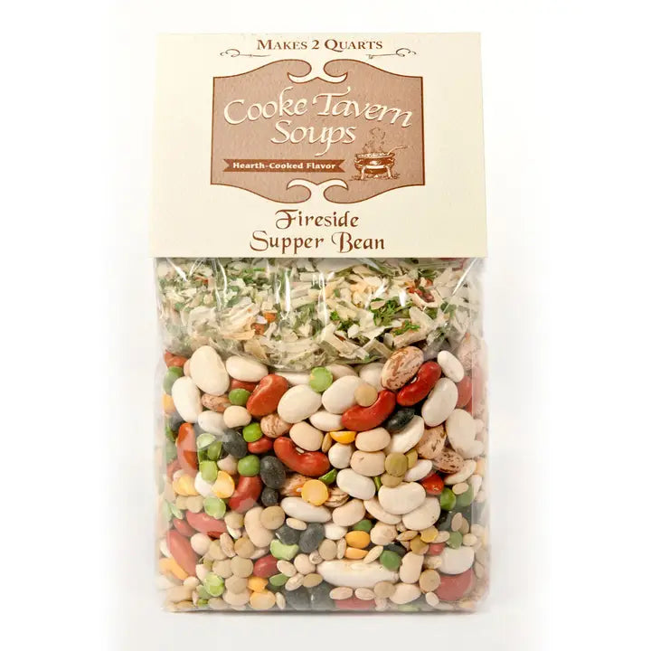 Fireside Supper Bean Soup (makes 3 quarts)