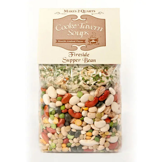 Fireside Supper Bean Soup (makes 3 quarts)