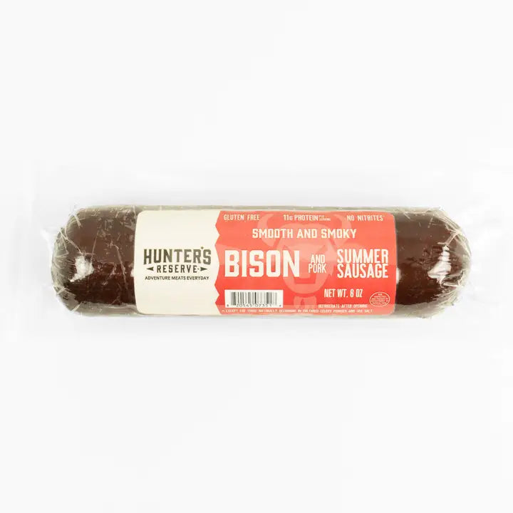 NEW! Bison Summer Sausage 6oz.