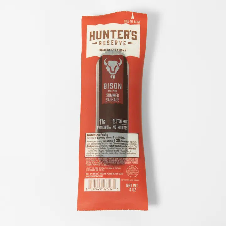 Bison Summer Sausage 4oz