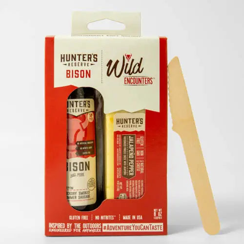 Bison Sausage & Jalapeno Pepper Cheese Gift Set