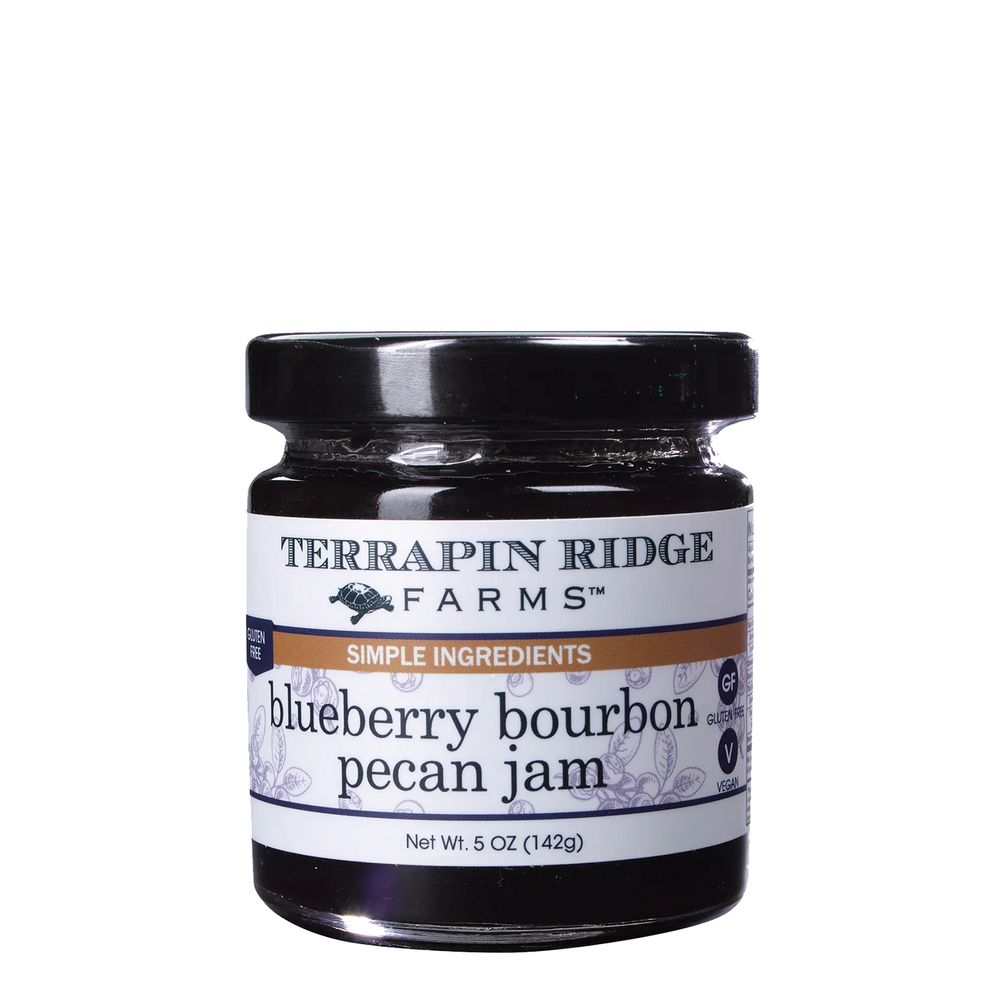 Blueberry Bourbon Pecan Jam 5.0 oz