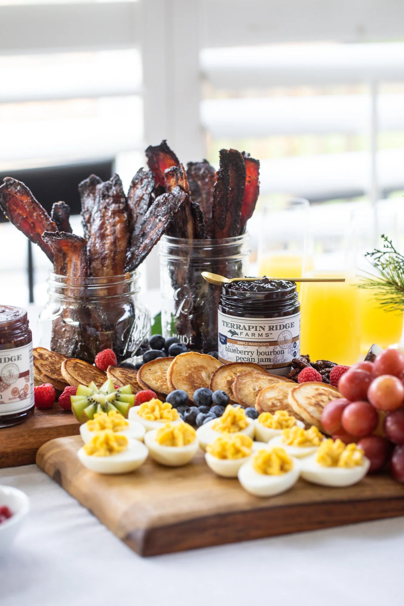 Blueberry Bourbon Pecan Jam  11oz