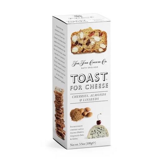 NEW!  Cherry, Almond & Linseed Toast for cheese/appetizers
