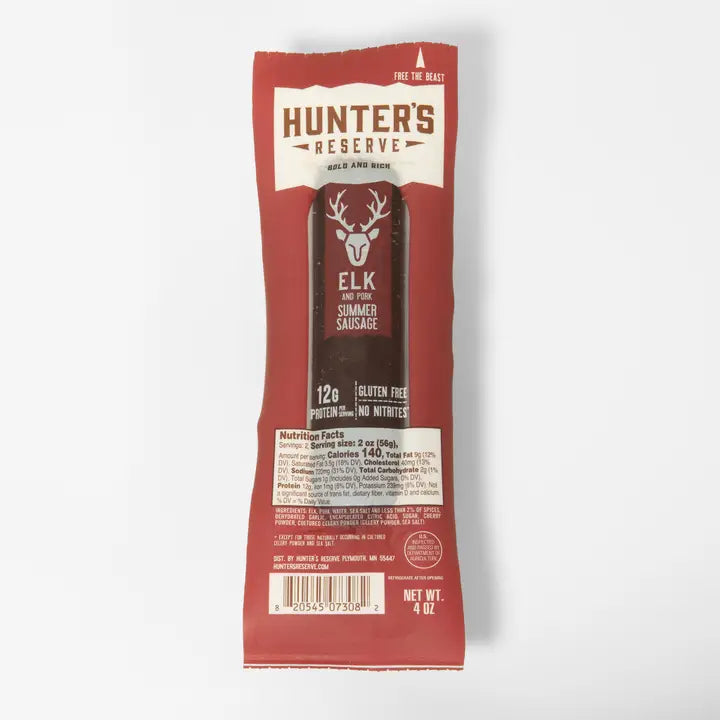 Elk Summer Sausage 4oz