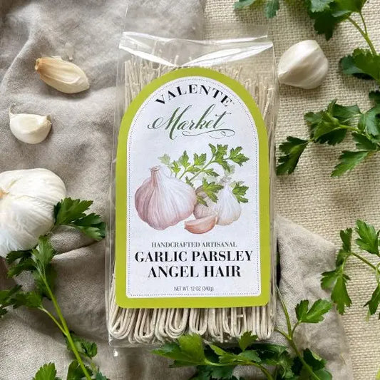 NEW!  Garlic Parsley Angel Hair / Dry Pasta / Specialty Pasta
