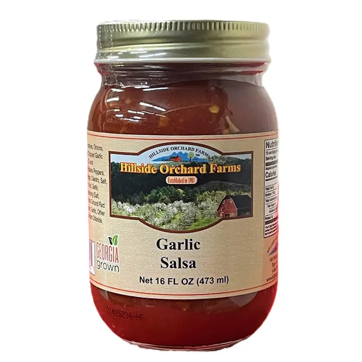 NEW!  Garlic Salsa 16oz