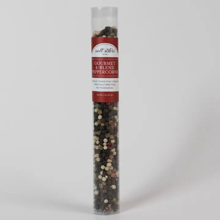 NEW! Gourmet 4-Blend Peppercorns Grinder Refill Tube - 2 oz