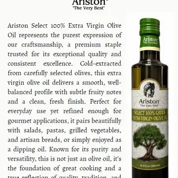 NEW!  100% Greek Extra Virgin Olive Oil 16.9oz