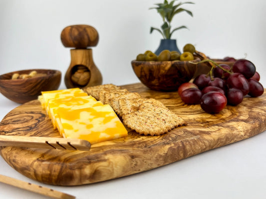 NEW! Olive Wood Cheese Board