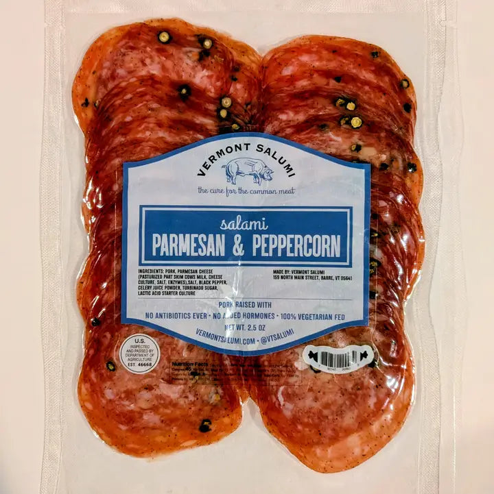 NEW! Parmesan & Peppercorn Sliced Salami