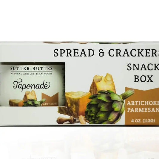 NEW!  Grab & Go - Parmesan Artichoke Spread and Cracker Set