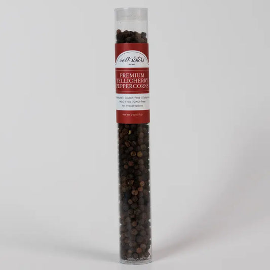 NEW! Premium Tellicherry Peppercorns - Grinder Refill -2oz