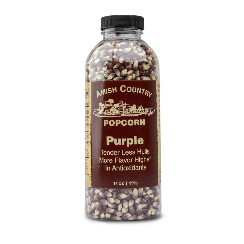 Purple Popcorn (Tender, Less Hulls, More Flavor & Higher in Antioxidants)