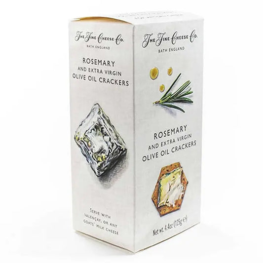 NEW!  Rosemary and Extra Virgin Olive Oil Crackers