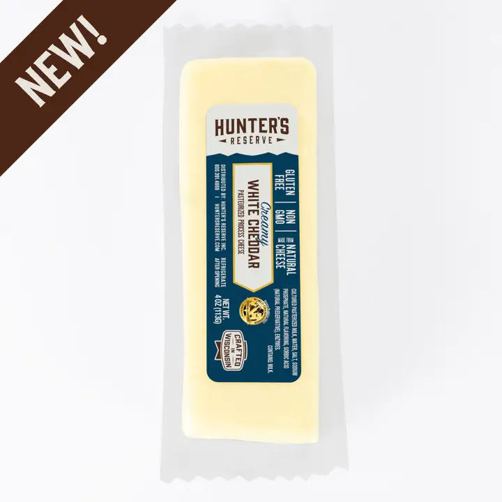 NEW! Creamy White cheddar Cheese 4 oz.