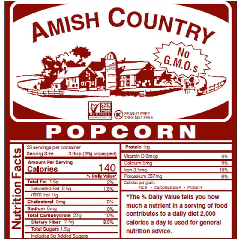 Red Popcorn (Fewer Hulls) 14 oz