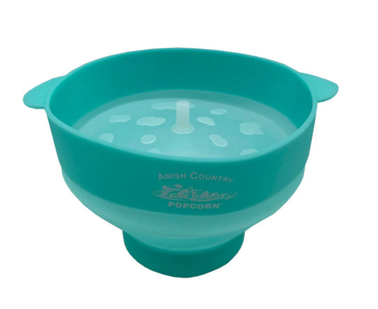 Silicon Microwave Popper Set - Teal